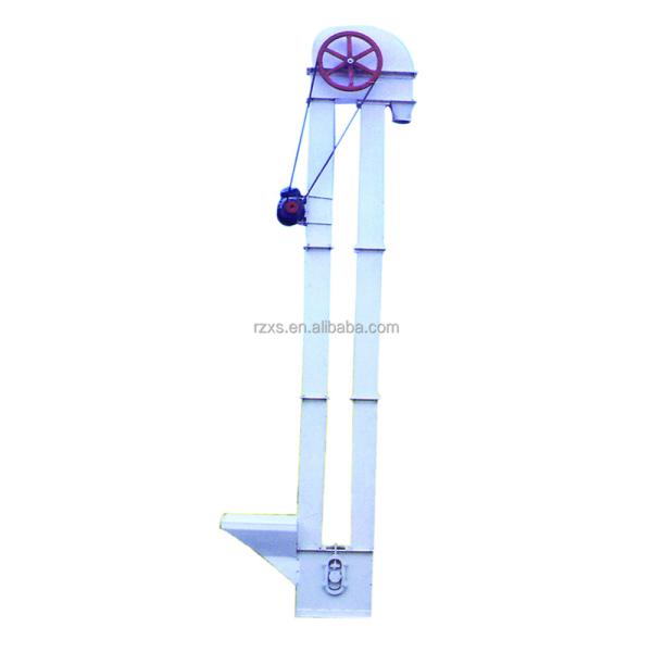 Quality 400mm Width DT4 Mobile Portable Mini Vertical Grain Conveyor Machine Bucket Elevator for sale
