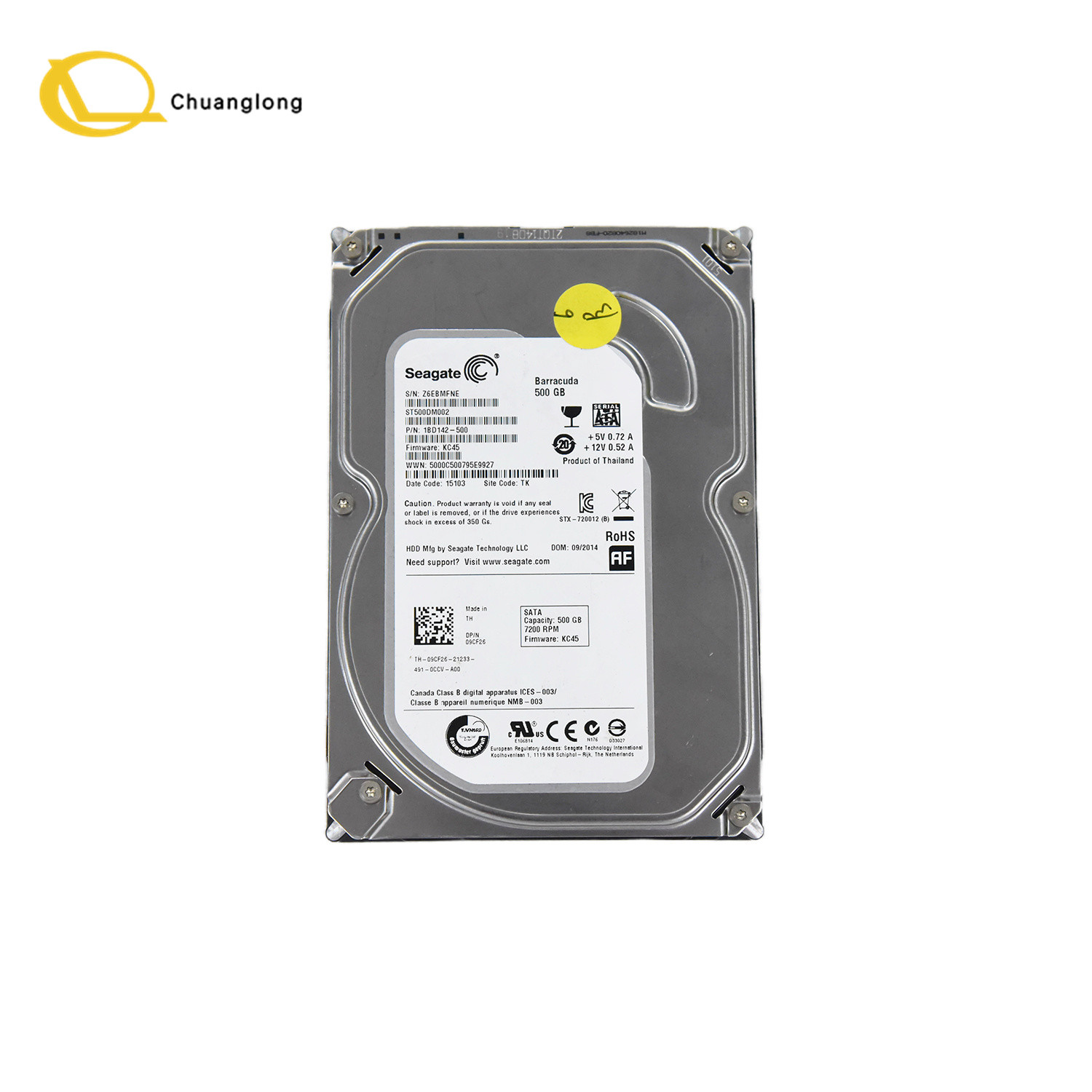 ST500DM002 Seagate 500GB HDD 7.2K SATA Hard Drive 18D142-500