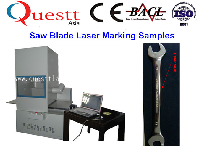 High Precision Desktop Engraving Machine / Fiber Laser Etching Machine Customized