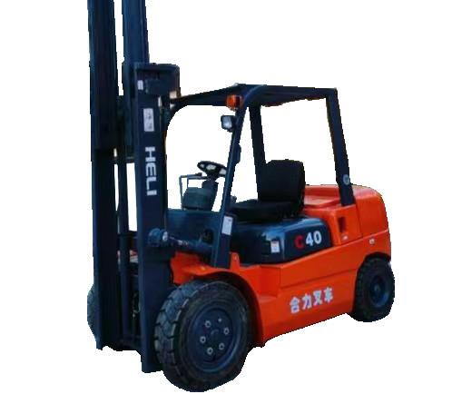 Quality Heli 4 Ton Second Hand Forklifts 3m - 6m Lifting Height For Material Handling for sale