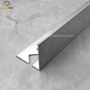 Buy cheap Silver Tile Edging Strip 2500mm Length Trim Edge Trim Profile product