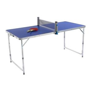 China Foldable Portable Ping Pong Net 20kg Ping Pong Ball Trainer Compact Table Tennis Table on sale