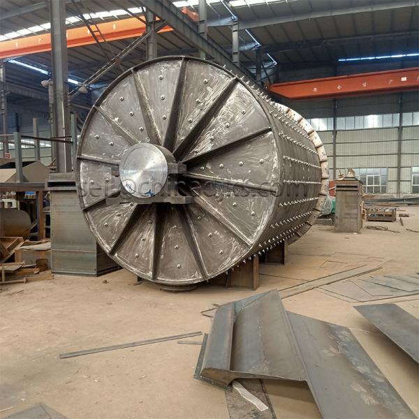SS316 Ultra Fine Batch Type Ball Mill 200KW Wet Processing