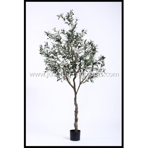 Non Toxic Faux Potted Olive Tree , Faux Olive Tree In Pot Mediterranean Vibe