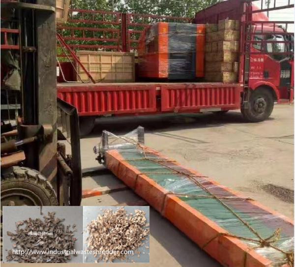 Quality Industrial Waste Cardboard Shredding Machine Continuous High Speed Shear for sale