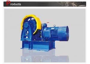 China Safety Geared Traction Machine For Home Traction Unit With Plate Brake on sale