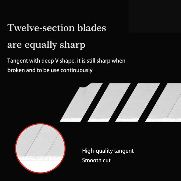 Replace Snap Off Blade Replacement SK2 S106 9mm 60° Angle Includes 2 Cases Of S102 And 1 S103