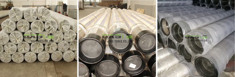 6 Inch AISI304L Well Casing Pipe , V / Wedge Shaped Silver Wedge Wire Filter