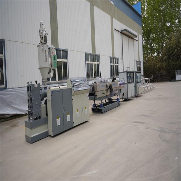 Silicon Core Micro Duct Pipe Making Machine , High Speed HDPE Pipe Production