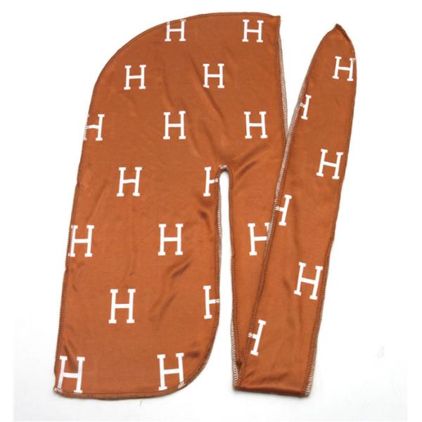 Silk Multicolor Bold Designer Design Durag For Headwear Waves Cap Bulk Wholesale