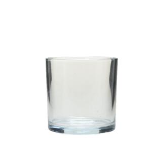 Crystal Glass Votive Candle Holders 550ML Glass Candle Containers Customized