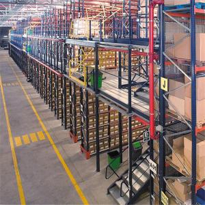 China Heavy Duty Industrial Mezzanine Floors Construction With Steel Plate on sale
