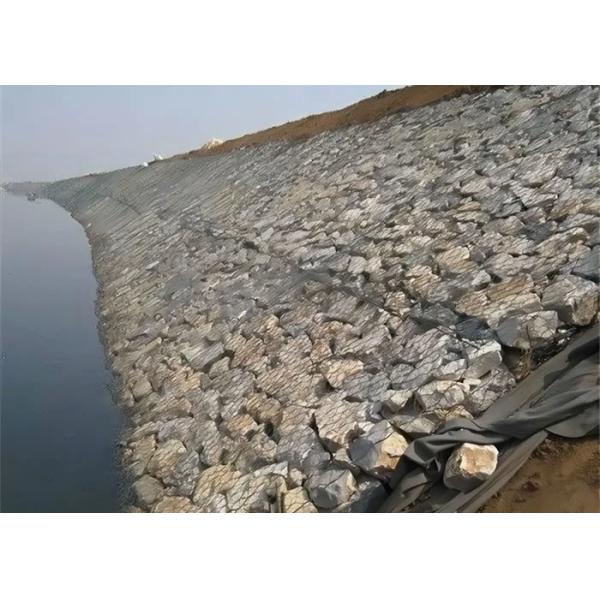 8x10cm Openning Welded Gabion Baskets Hot Dipped Galvanized Woven Steel Retaining Wall