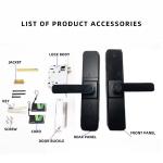 Glomarket Wifi Biometric Electronic Tuya App Remote Smart Lock Smart Fingerprint