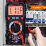 Professional Automatic Digital Multimeter 1000v With Input Jack LED Indicator