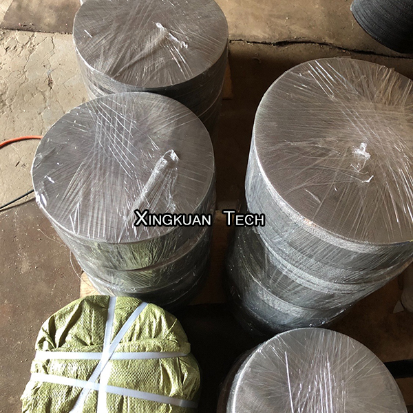 140mm Dia 60mesh Extrusion Screens For Sieving In Plastics Or Filters