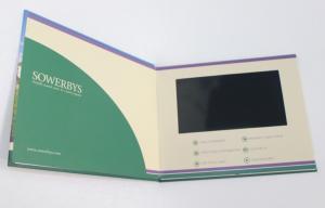 Buy cheap 2 - 8 GB mult - functions paper made LCD Video Brochure for greeting product