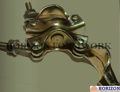 Electrical Galvanized Scaffold Double Coupler EN74 For Pipe Dia 48.3x48.3mm