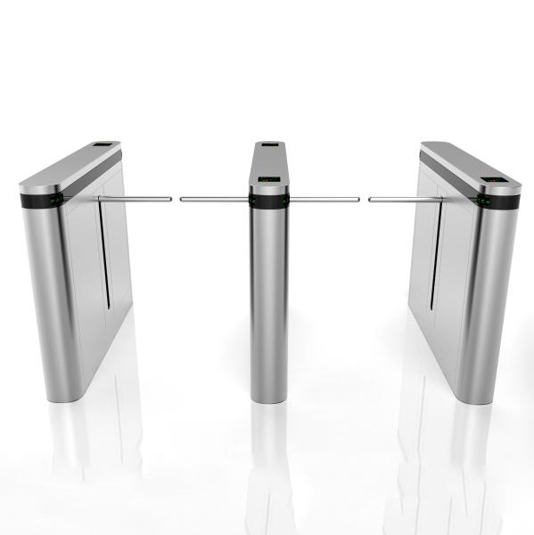 Quality Single Motor 650mm RS485 Drop Arm Turnstile for sale