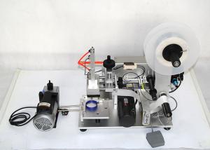 China Auto Bottle Boxes Bottom Surface Labeling Machine Label Applicator Machine on sale