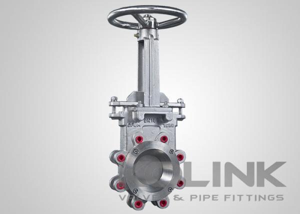 Quality Wear-Resistant Knife Gate Valve with SS or Ni-hard Cone for sale
