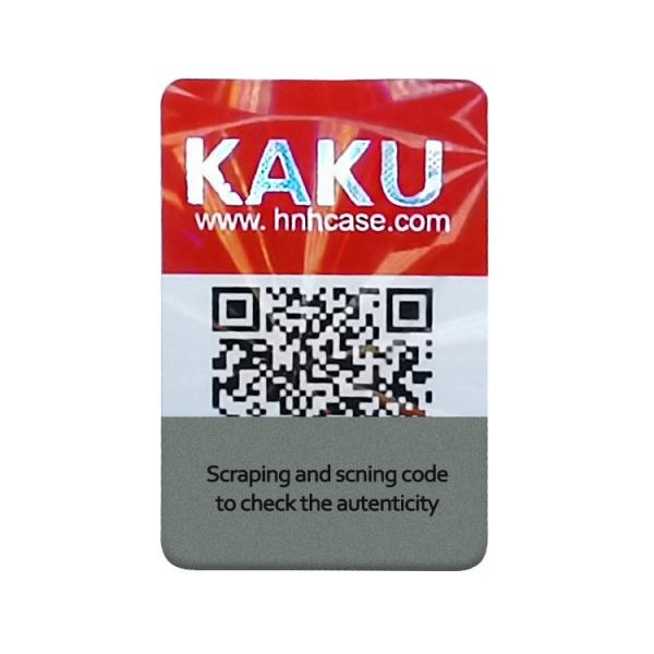 Quality Scalability Anti Counterfeit Sticker Custom Holographic Security Stickers ROHS for sale