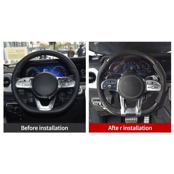 Lincoln Series Customized Black Steering Wheel For Improved Performance And Efficiency