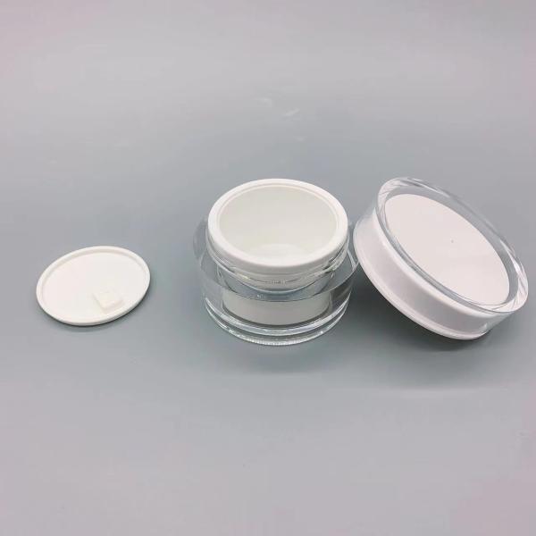 Travel Convenience Face Cream 30g Polypropylene Jars Individually Packaged