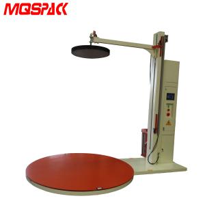 Buy cheap MQSPACK Semi Automatic Pallet Stretch Wrapping Machine With Top Plate product