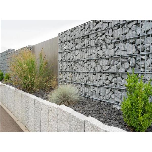 Welded gabion basket for  view wall