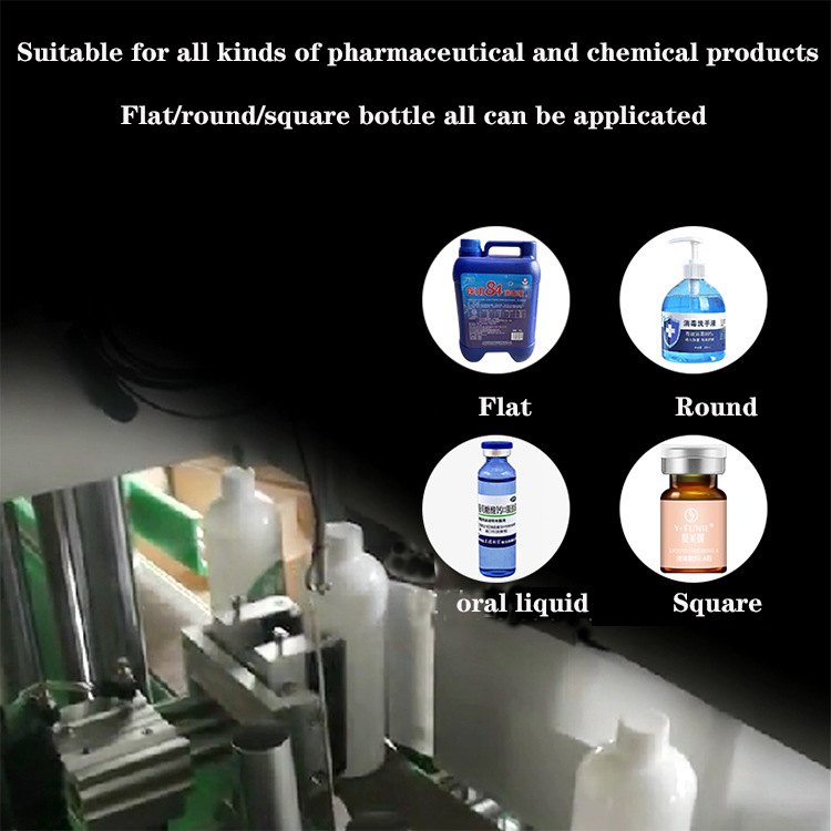 230 KG Auto Brewers Wine Double Side Labeling Machine for Front and Back Barcode Labeling