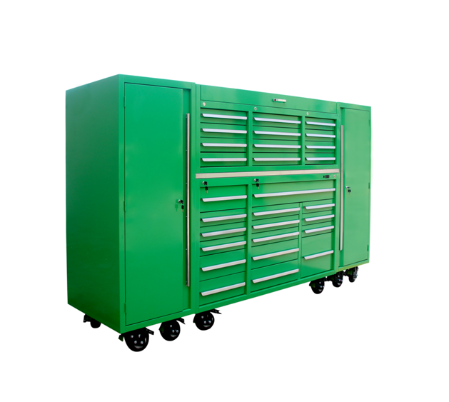 72 Inch Pit Carts Workbench Tool Chest Drawer Tool Cabinet Trolley Durable and Sturdy
