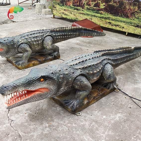 Quality Water Resistant Animatronic Crocodile Customized Simulation Animals for sale