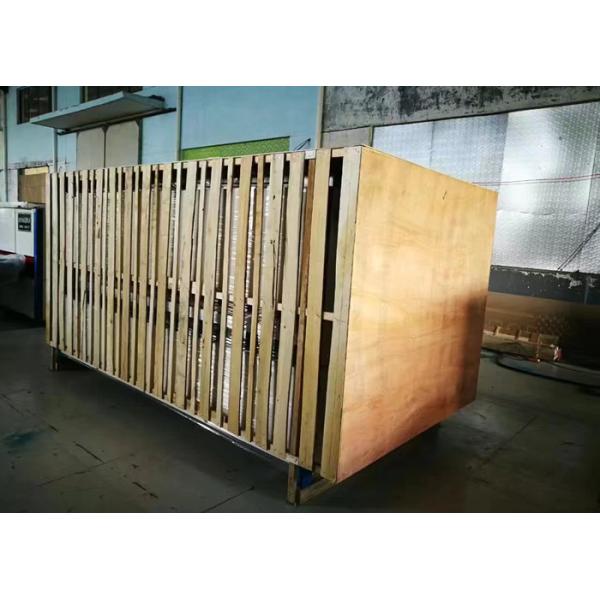 Vacuum Wood Grain Machine For Wooden Door 3500mm*1500m Working table