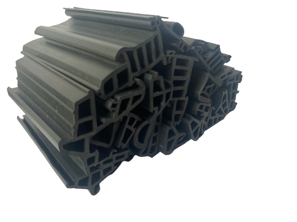Extruded EPDM Foam Rubber Gasket Silicone Seal Strip with 65±5 Hardness Customization