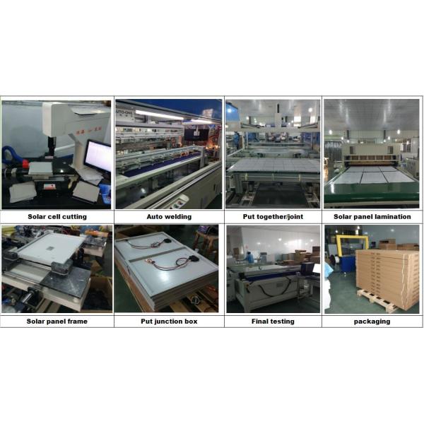 Commercial 250 Watt Solar Panel -40 To 85 °C Work Temperature Long Lifespan