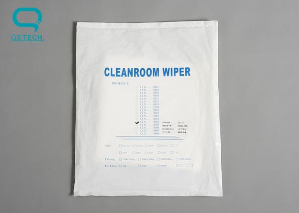 Quality Efficient Grease Absorption Clean Room Wipes  4'' X 4" 6'' X 6" Size for sale