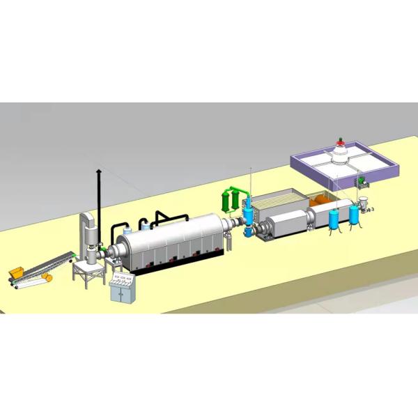 Energy Mining 30 ton per day full continuous waste rubber tyre pyrolysis oil plant