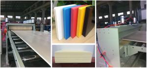 China ABB PVC Foam Board Sheet Extrusion Line Flame Retardant on sale
