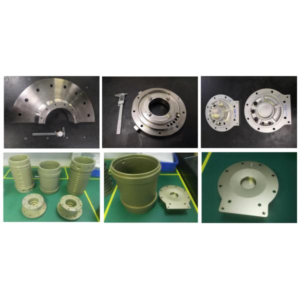 Steel Custom Motorcycle Parts CNC Turning Submersible Motor Pump Part Big Size