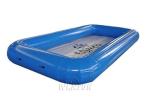 Rectangular Large Inflatable Swimming Pool , 0.9mm PVC Airtight Inflatable Pool