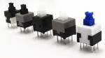 DC30V 0.1mA Push Button 6 Pin DIP 8x8 Micro Key Switch