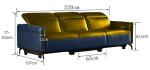 BN Italian-Style Multi-Function Space Capsule Electric Reclining Functional