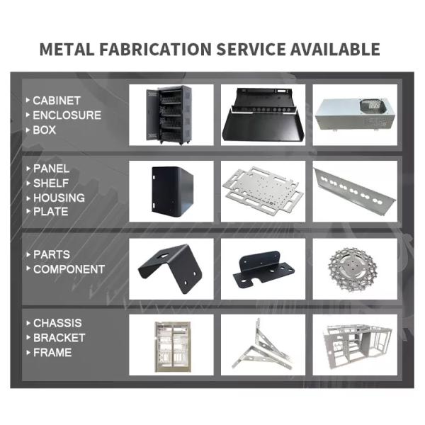 L Shape Custom Metal Brackets Sheet Metal Stamping Part For HVAC