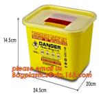 Medical Plastic Disposable Wall Mounted Un3291 Sharp Container, Disposable