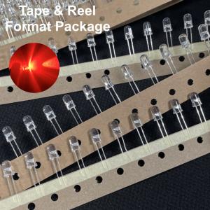 Buy cheap Traffic Light Red Diode 620nm / 625nm 12000mcd Customization Specification in Tape &amp; Reel Format Package product