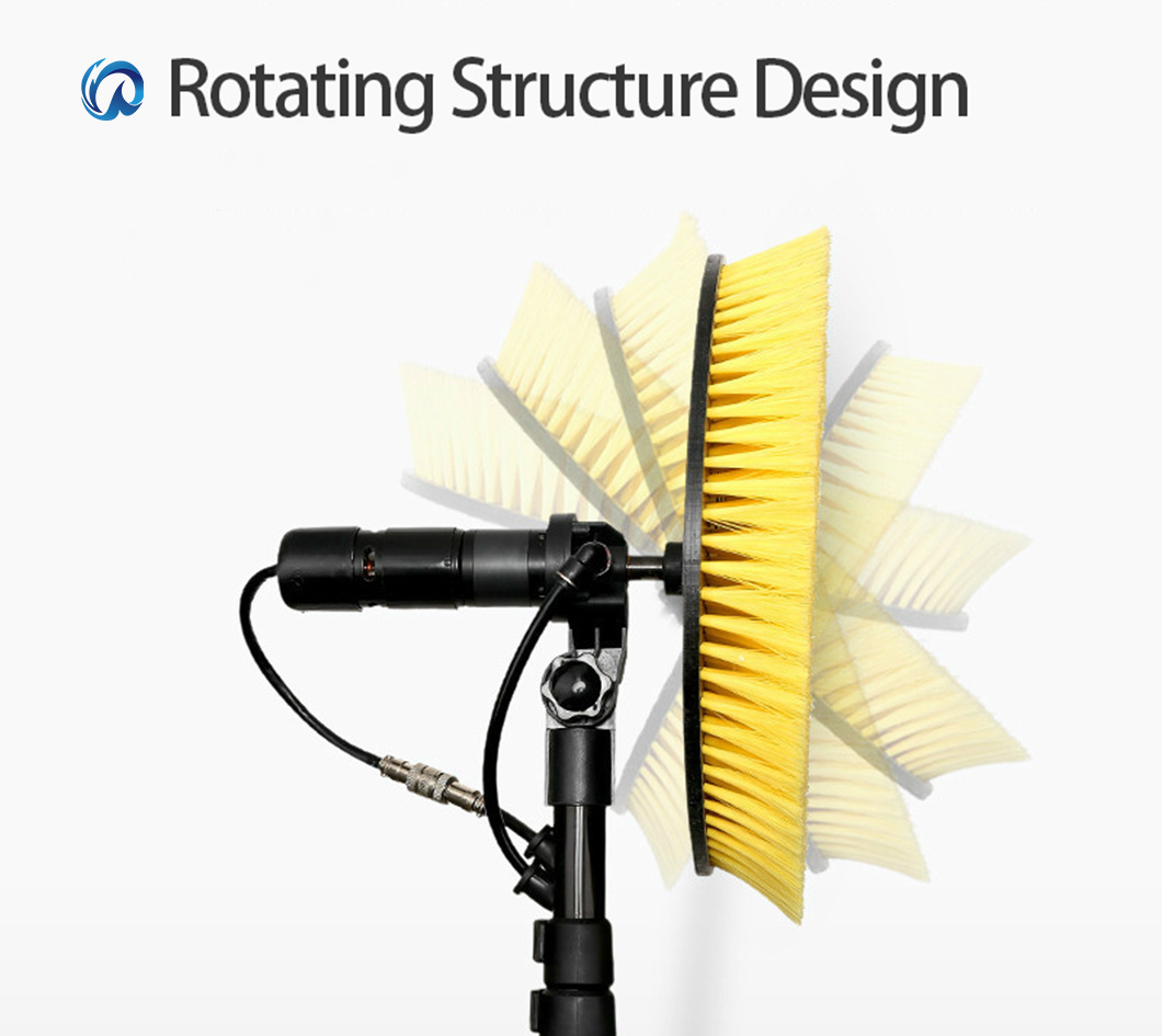 Solar Panel Cleaning Machine Electric Solar Panel Cleaning Rotating Brush Specially Designed for Cleaning Solar Panels