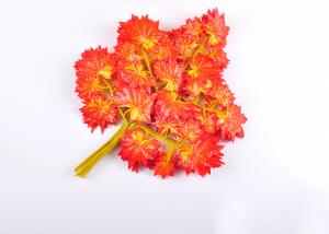 Buy cheap Real Touch High Simulation Dia. 10cm Artificial Maple Leaves product