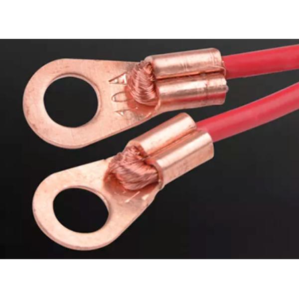 OT Type Electric Power Fitting Copper Connectors Open Lug