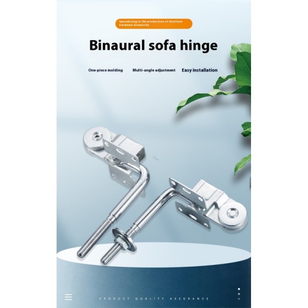 Sofa Headrest Adjustable Silver Hinge Furniture Headrest Mechanism Sofa Headrest Hinge Furniture Head Hardware